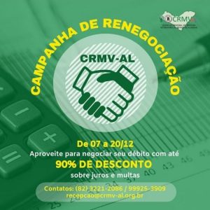 Renegociação CRMV-AL